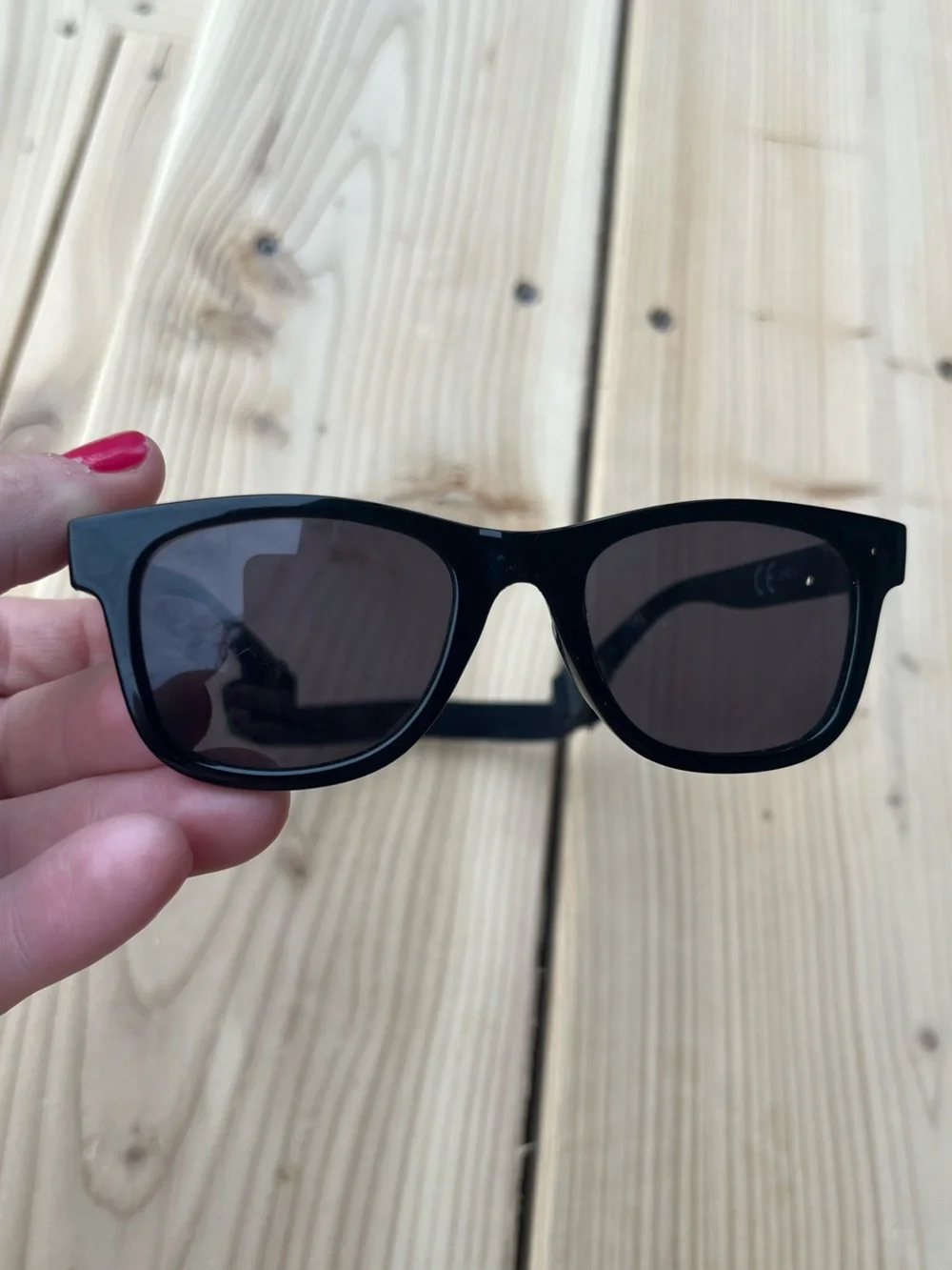 Baby’s Black Sunglasses - Classic UV Protection with strap